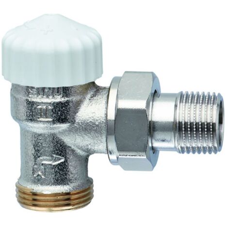 IMI Heimeier Thermostat-Ventilunterteil V-exact II, Eckform, DN 15, Außengewinde G3/4