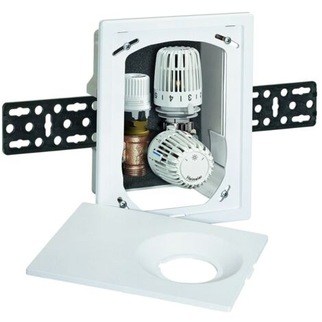 IMI Heimeier UP-Kasten Multibox Eclips K-RTL mit Thermostat-ventil und RTL, weiß