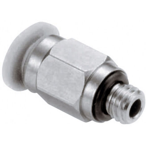 IMI NORGREN Gerade-Verbinder M02250606   Außengewinde: M6  Rohr-Ø: 6 mm   1 St.