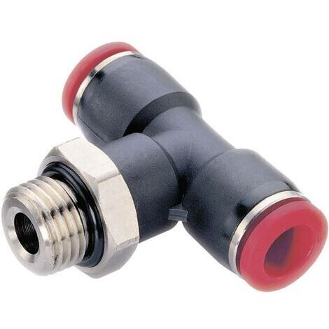 IMI NORGREN Raccord en T C02670618 Filetage extérieur: 1/8" Ø de tuyau: 6 mm 1 pc(s) S65638