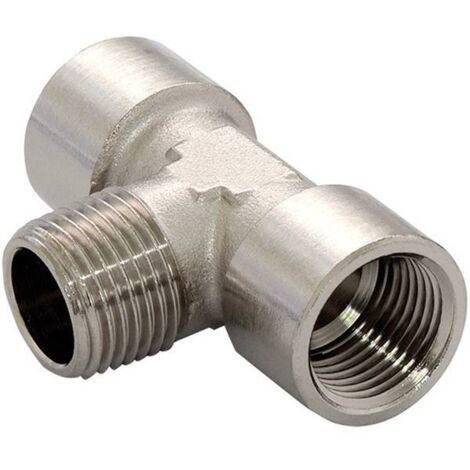 IMI NORGREN Raccordo a T 150690048 Filettatura interna 1/2 Filetto esterno: R1/2 1 pz.
