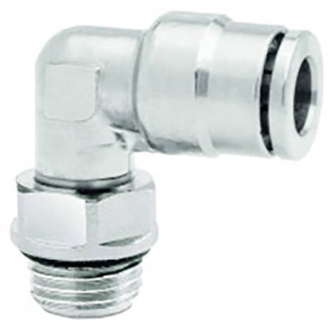 IMI NORGREN Raccordo angolato orientabile 102470818 Filetto esterno: 1/8 Ø tubo: 8 mm 1 pz.