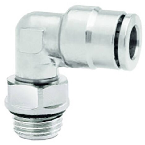 IMI NORGREN Raccordo angolato orientabile 102471228 Filetto esterno: 1/4 Ø tubo: 12 mm 1 pz.