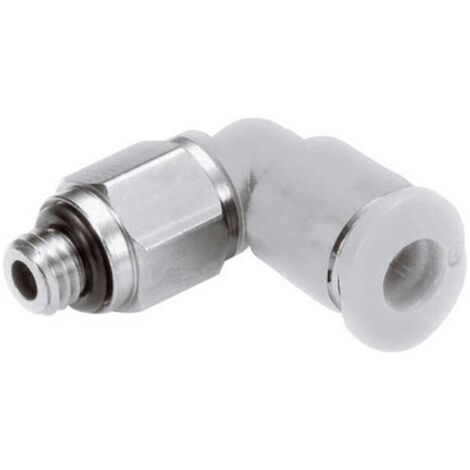 IMI NORGREN Raccordo angolato orientabile M01470618 Filetto esterno: R1/8 Ø tubo: 6 mm 1 pz.