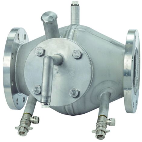 IMI Pneumatex Abscheider Ferro-Cleaner Typ 606, DN 500 mit 3 Magnete und Anode, PN 10, Flansche