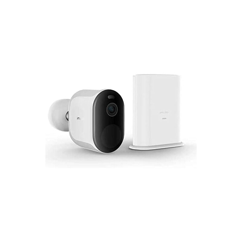 Imilab EC4 Caméra extérieure sans fil, batterie rechargeable, résolution 1080p, caméra ip wlan, détecteur de mouvement, 4MP, 15M, vision nocturne,