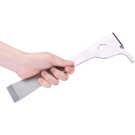 [Imkerschaber] Professioneller Imkerschaber, Modell SSK-01, 25 cm, Edelstahl, Silber