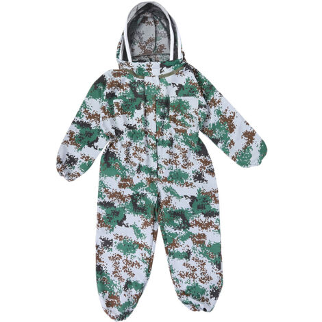 Imkerschutzjacke mit Doppelreißverschluss - Imkeroverall