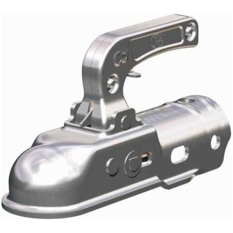Imline – Boîtier d'attelage freiné 2200kg – Homologué avec entretoises Ø 35/40/45mm – Montage rapide sur remorque freinée ou caravane