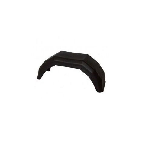 Imline – Garde-boue plastique noir 13 pouces – Protection renforcée contre éclaboussures – Plastique incassable et anticorrosion – Installation rapide