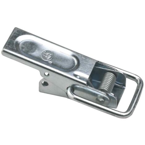 Imline – Grenouillère à ressort galvanisée 105mm – Acier galvanisé résistant aux intempéries – Verrouillage ferme pour remorque