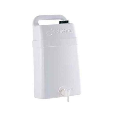 Imline – Jerrican mural 12L avec robinet – Plastique rotomoulé – Dimensions L 270 x P 140 x H 480 mm – Pour camping-car et caravane