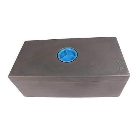 Imline – Réservoir de chasse d'eau Anisa S90 90L – Polyéthylène alimentaire – Dimensions 800x400x300mm – Trappe de visite étanche 120mm