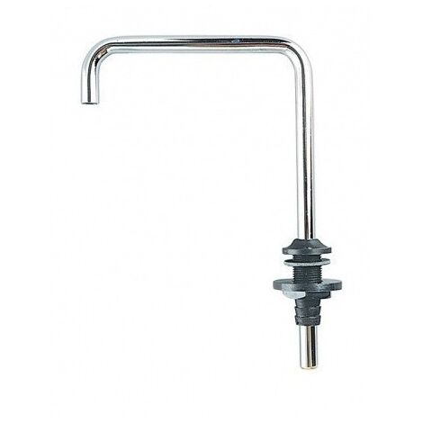 Imline – Robinet bec verseur orientable 360° – Construction laiton 0,75 mm – Réglable en hauteur pour caravanes et camping-cars