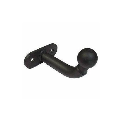Imline – Rotule rallongée pour attelage sécurisé – Capacité 2 tonnes – Longueur 16 cm – Entraxe 90 mm – Acier robuste pour remorques et caravanes