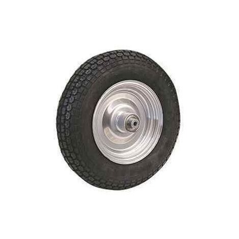 Imline – Roue de remorque 8 pouces 350x8 – Moyeu intégré – Axe 12x140 mm – Jante en acier pour durabilité – Pneu robuste