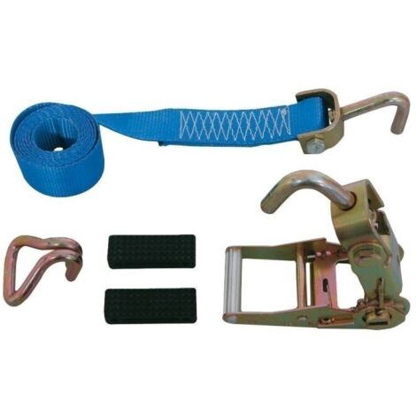Imline – Sangle porte-voitures 50 mm 2 m – Fixation sécurisée 3,5T – Caillebottis antidérapant pour transport sécurisé