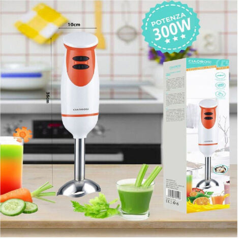 Immersion 300w Lame Acciaio 2 Cucina Tx-9112