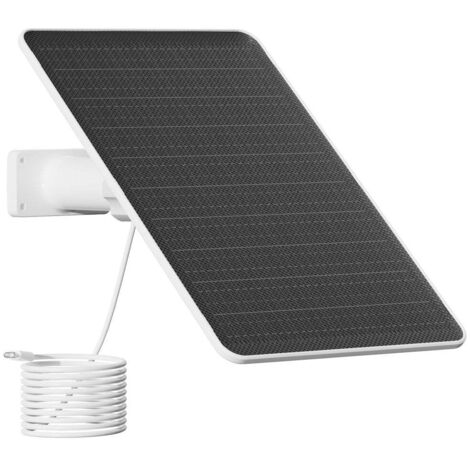 Imou FSP15-IMOU Pannello Solare 8W per Telecamere a Batteria USB-C IP65 Cavo 4 m colore Bianco