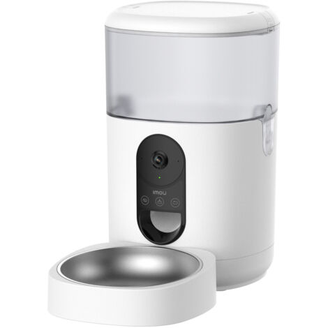 Imou PF1 Distributore Automatico Cibo Animali 4L con Telecamera 360° Bianco