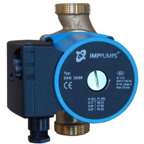 IMP SAN 20/40-130 Umwälzpumpe 3-Gang Brauchwasserpumpe 979521766