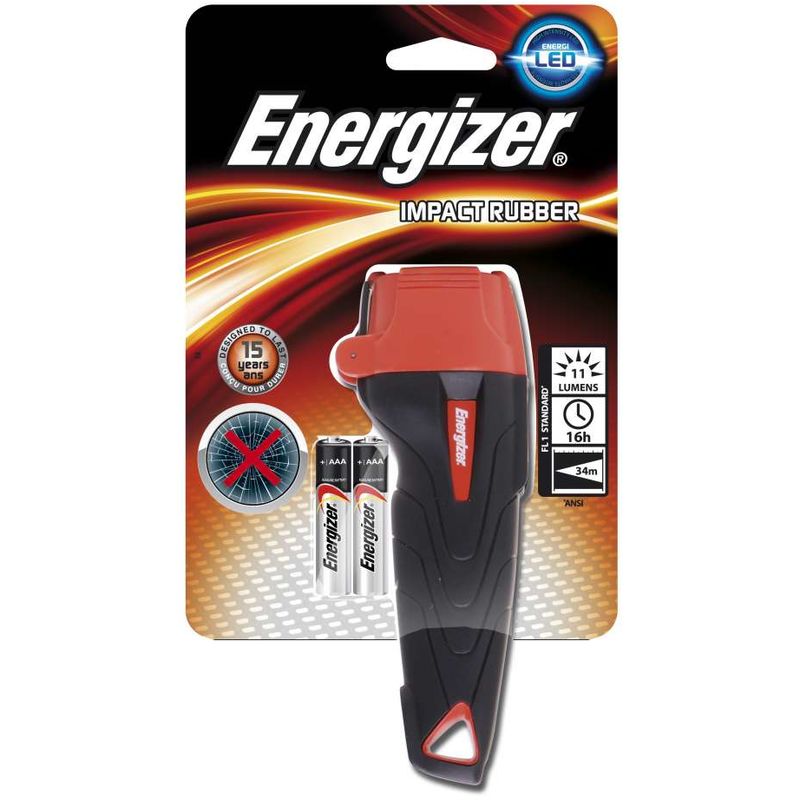 Image of Energizer - Impact 2 aaa Torcia Piccola in Gomma