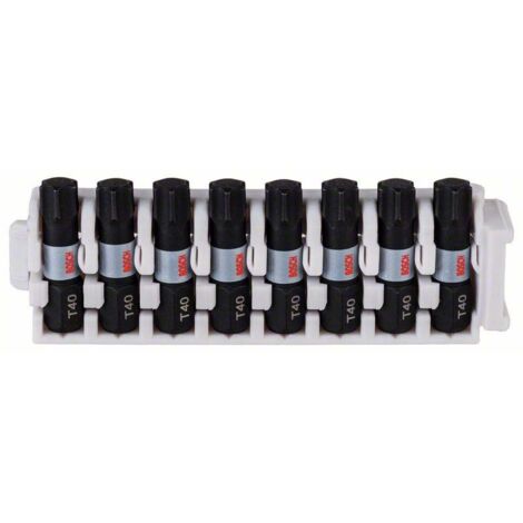 Impact Control Einsatzspitzen 8 Stück 8xT40  BOSCH 2608522383