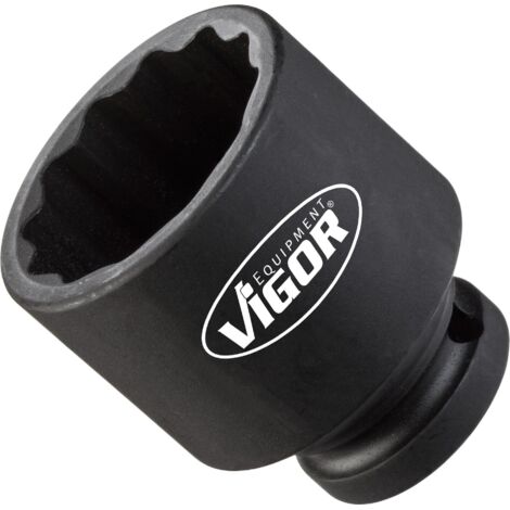 Impact wrench socket (12-point) ∙ short ∙ V4477 ∙ Attacco quadro, cavo, 1/2 di pollice (12,5 mm) ∙ Profilo a doppio esagono esterno ∙ Size 32 mm