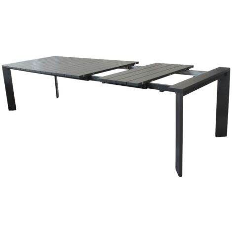 IMPACTO - tavolo allungabile in alluminio 150/200 bianco o antracite