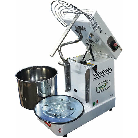 Impastatrice a Spirale Ribaltabile Vasca Estraibile 8Kg 400W Famag IM 10S