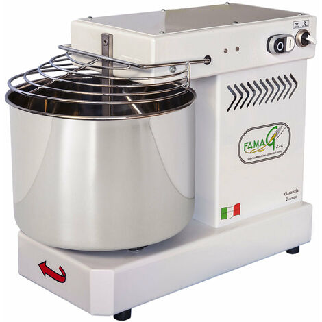 Impastatrice a Spirale Testa Fissa 10Kg 400W Famag IM10/230 10 Velocità