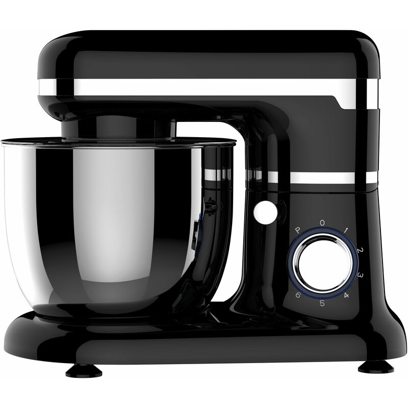Image of Robot da cucina 1000W impastatrice frusta e mixer in acciaio inossidabile rimovibile 5L Purline homeapp rba - Nero