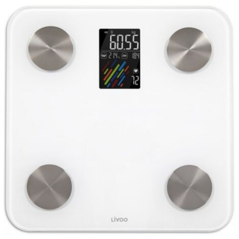 Impédancemètre 180kg 100g - Livoo - DOM514