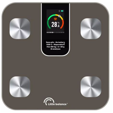 Impédancemètre 180kg/50g gris - Little Balance - 8837