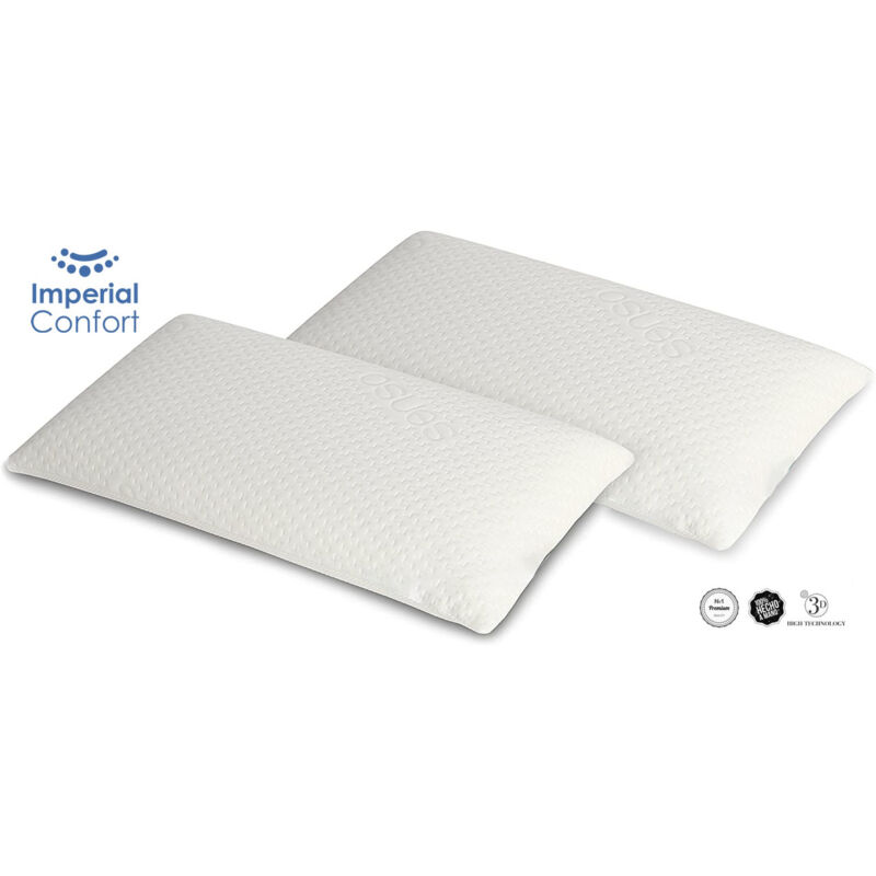 

Almohada Viscoelástica Aloe Vera - 150 cm. Blanca - Imperial Confort