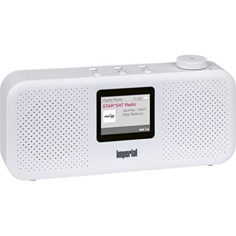 Imperial- DABMAN 16 White Radios, MP3 y Reproductores de CD, Multicolor (694808)