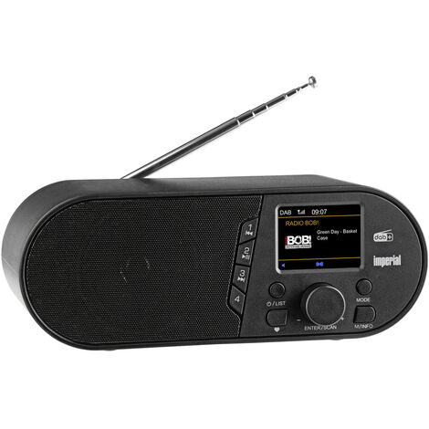 Imperial DABMAN d105 Tischradio DAB+, UKW, FM    Schwarz