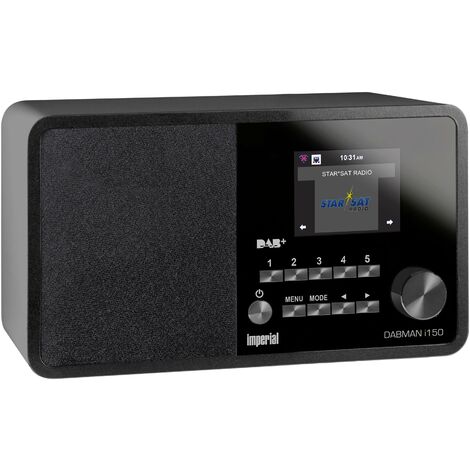 Imperial DABMAN i150 Radio de table Internet Internet, DAB+, FM USB, WiFi, LAN, radio internet noir X919362