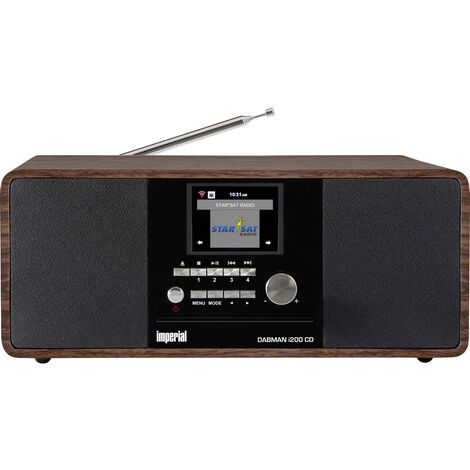 Imperial DABMAN i200CD Internet Tischradio DAB+, UKW, Internet Bluetooth®, DLNA, WLAN, AUX, Internet