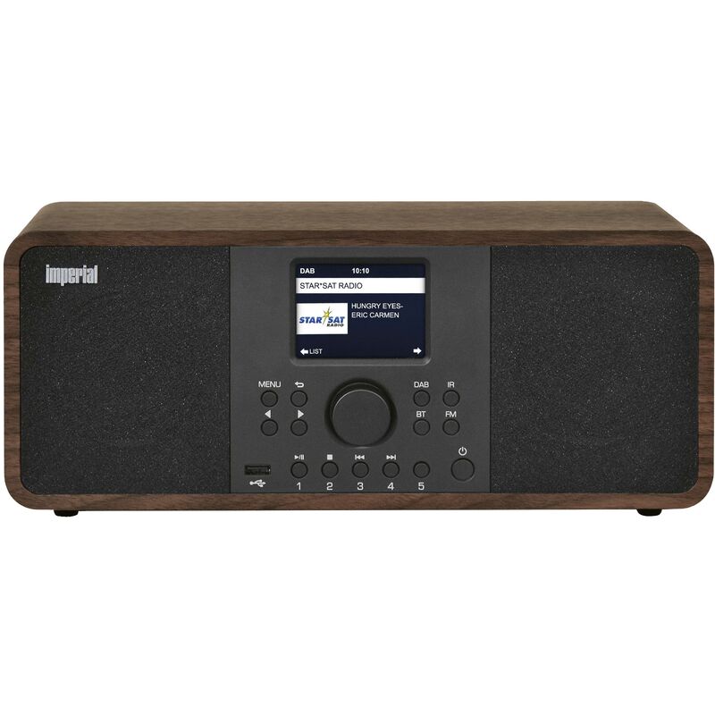 Imperial - dabman i205 Radio de table Internet Internet, dab+, fm usb, WiFi, lan, radio internet bois X919872