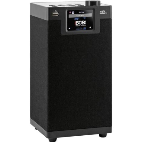 Imperial DABMAN i610 schwarz Radio da tavolo DAB+, DAB, Internet, FM Bluetooth, WLAN compatibile DLNA Nero