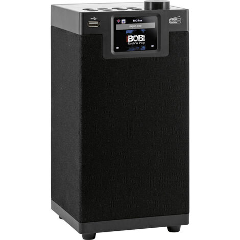 Imperial DABMAN i610 schwarz Tischradio DAB+, DAB, Internet, UKW Bluetooth®, WLAN DLNA-fähig Schwar