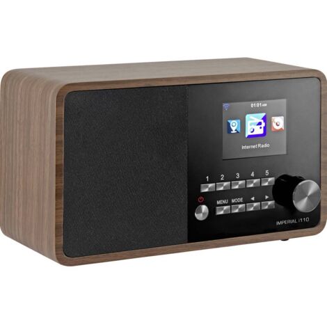 Imperial i110 Radio Internet da tavolo Internet USB, Internetradio Legno