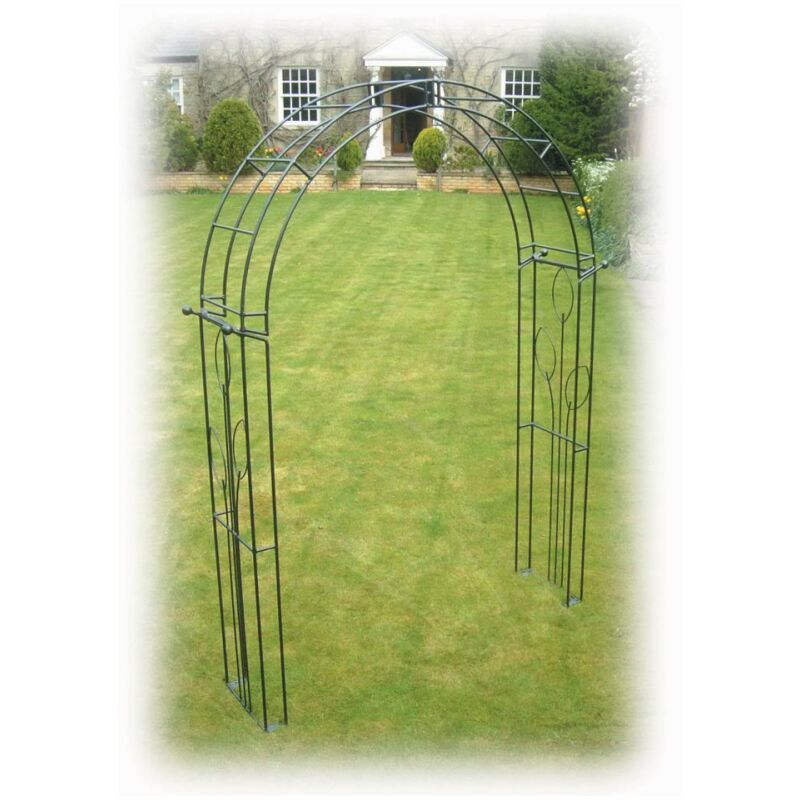 Imperial Traditional 4 Sided Gazebo Bare Metal/Ready To Rust