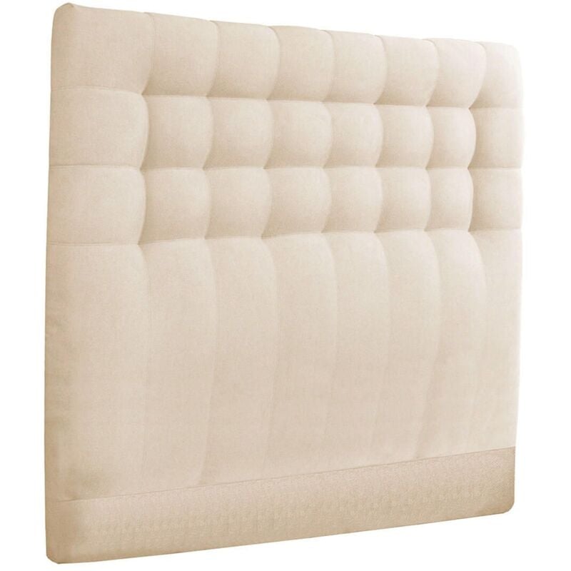 Imperiale - Tête de lit Capitonnée 160x122 Tissu qualité supérieure Beige