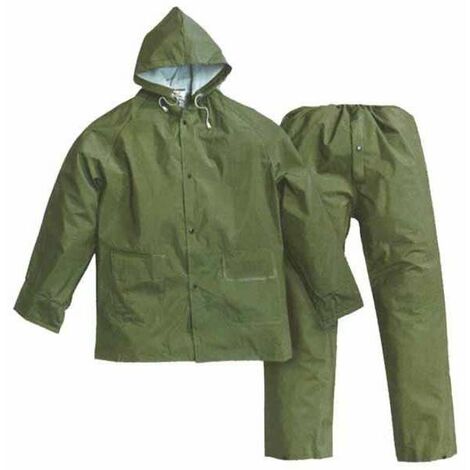 Impermeabile Compl.Giove Verde  Xl  Protexio 02416