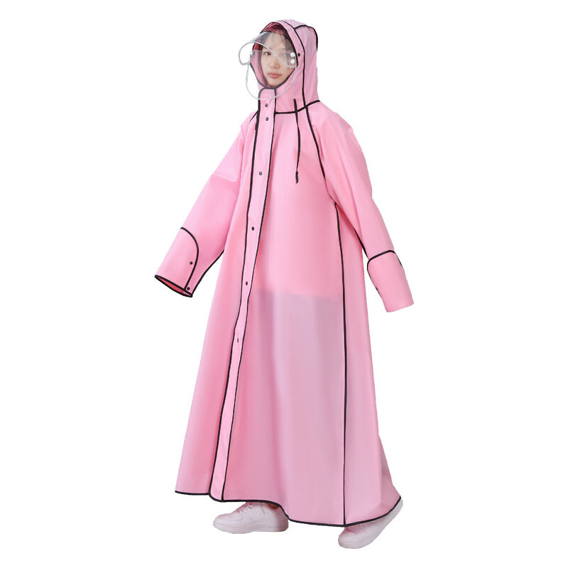 Impermeabile Donna Uomo Cerniera Poncho con
