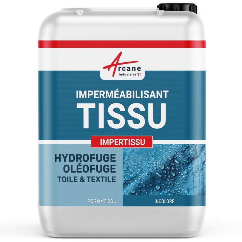 Arcane Industries - Imperméabilisant tissu textile hydrofuge anti tache produit toile tente ameublement protection store parasol tente taud nappe