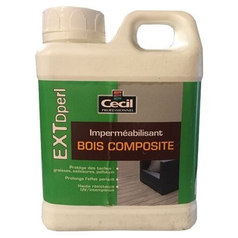 Imperméabilisant Bois composite EXTDperl CECIL 1 L