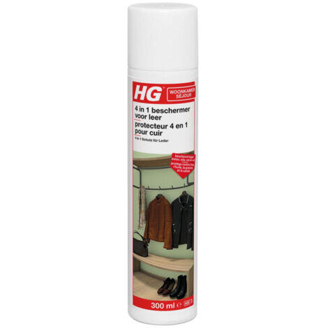 Imperméabilisant pour cuir contre eau, huile, graisse et autres saletés 300 ml - HG